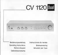 Dual CV-1120-Owners-Manual 